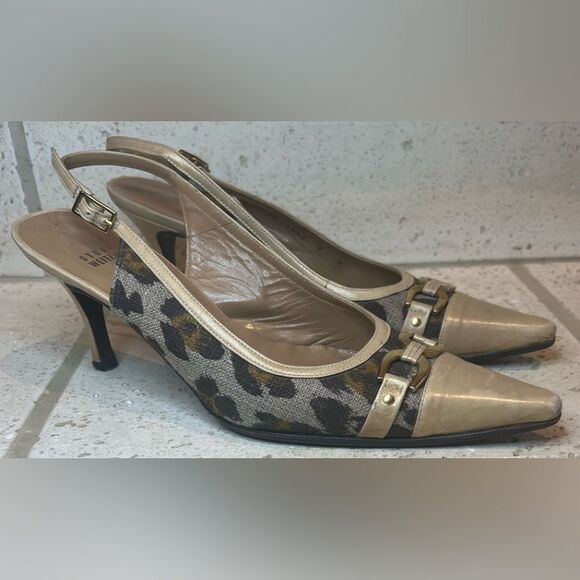 Vintage Stuart Weitzman Animal print pumps Size 9 - Picture 10 of 11